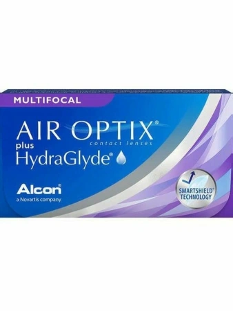 Контактные линзы Air Optix (Alcon) Aqua Multifocal (3 линзы) - фото, цена в интернет-магазине Мода-Оптик Архангельск
